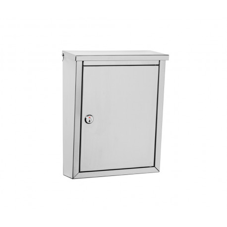 Architectural Mailboxes 2507PS-10 Regent Mailbox, Wall-Mount, Stainless Steel, 10.1 x 13.2 x 4.2-In.