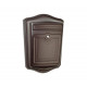 Architectural Mailboxes 2540RZ-10 Maison Mailbox, Wall-Mount, Rubbed Bronze, 19.37 x 36.86-In.