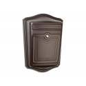 Architectural Mailboxes 2540RZ-10 Maison Locking Wall-Mount Mailbox, Rubbed Bronze, 19.37 x 36.86-In.