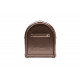 Architectural Mailboxes 5593C-CG-10 Hillsborough Mailbox, Post Mount, Copper Aluminum, 9.6 x 11.1 x 21.3-In.
