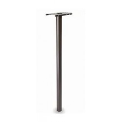 Architectural Mailboxes 7516RZ-10 Pacifica Mailbox, In-Ground Post, Decorative Rubbed Bronze