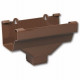 Amerimax M Gutter Drop Outlet, K-Style, Traditional Vinyl, 2 x 3-In.