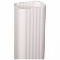 Amerimax M Downspout, Vinyl, 2 x 3-In.