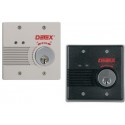 Detex EAX-2500 EAX-2500FK BK 102651-3 KS C Series AC/DC External Powered Wall Mount Exit Alarm