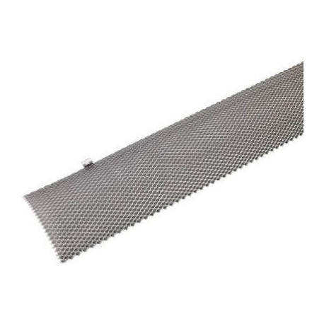 Amerimax 85280BX Hinged Gutter Guard, Mill Finish, 6-In. x 3-Ft.