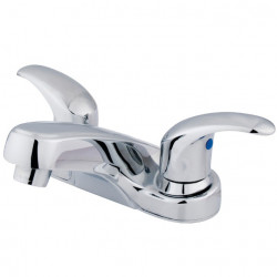 Kingston Brass KB625 4" Centerset Bathroom Faucet w/o Pop-up Drain