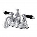 Kingston Brass KS7105PKL 4" Centerset Faucet w/ Brass Pop-up Drain