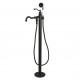 Kingston Brass KS713 Freestanding Roman Tub Filler With Hand Shower