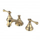 Kingston Brass KS556BL Widespread Bathroom Faucets