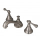 Kingston Brass KS556BL Widespread Bathroom Faucets