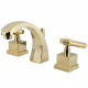 Kingston Brass KS498QL Widespread Bathroom Faucets