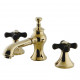 Kingston Brass KC706PKL/PKX Widespread Bathroom Faucets