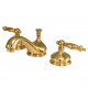 Kingston Brass KS116TL Widespread Bathroom Faucets