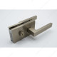 Richelieu 721 M-Lock Glass Door Lock Set W/ Handle
