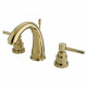 Kingston Brass KS296EL Widespread Bathroom Faucets