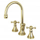 Kingston Brass KS298KX Widespread Bathroom Faucets