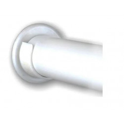 Knape & Vogt RP-0037-25 Closet Plastic Pole Socket, White , 2-Pk.