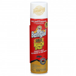 Bengal 92464 Gold Roach Spray, Indoor & Outdoor, 11-oz.