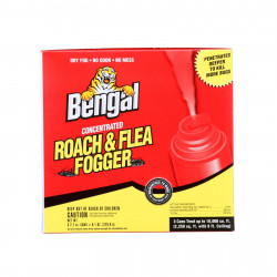 Bengal 55201 Concentrated Roach & Flea Fogger, Indoor, 3/Pk.