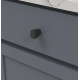 Belwith Keeler B077493 Belleclaire Cabinet Knob, Size 1"(L) x 7/8"(W)