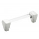 Belwith Keeler B07750 Belleclaire Crysacrylic Cabinet Pull