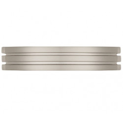 Hickory Hardware P3301-SN Axis Cabinet Pull, Center to Center Length 3 3/4", Satin Nickel
