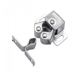 Hickory Hardware P107-2C Roller Catch, Center to Center Length 15/16", Cadmium