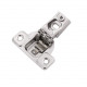 Hickory Hardware HH075216-14 Concealed Self-Closing Hinges Cabinet Hinge, Polished Nickel, Pair