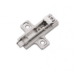 Hickory Hardware HH075227-14 Concealed Self-Closing Cabinet Hinge, Polished Nickel, Pair