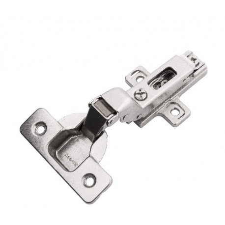 Hickory Hardware HH075223-14 Concealed Self-Closing Hinges Cabinet Hinge, Polished Nickel, Pair