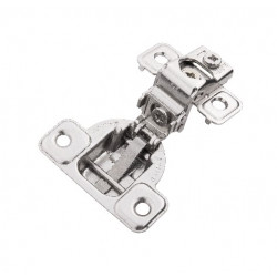 Hickory Hardware HH075220-14 Concealed Self-Closing Cabinet Hinge, Polished Nickel, Pair