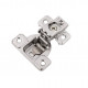Hickory Hardware HH075218-14 Concealed Self-Closing Hinges Cabinet Hinge, Polished Nickel, Pair