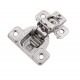 Hickory Hardware HH075217-14 Concealed Self-Closing Hinges Cabinet Hinge, Polished Nickel, Pair