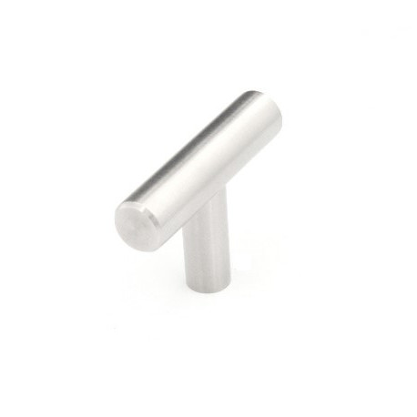 Hickory Hardware P2235-SS Contemporary Bar Pulls T-Knob, Size 2"(L) x 1/2"(W), Stainless Steel