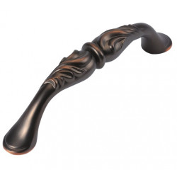 Hickory Hardware P3092-RB Mayfair Cabinet Pull, Center to Center Length 3 3/4", Refined Bronze