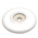 Hickory Hardware P69-W Tranquility Cabinet Knob Backplate, 2 1/16" Diameter, White