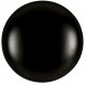 Hickory Hardware P638-BL Tranquility Cabinet Knob, 1 3/8" Diameter, Black