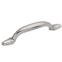 Hickory Hardware P521-SC Tranquility Cabinet Pull, Center to Center Length 3", Satin Silver Cloud