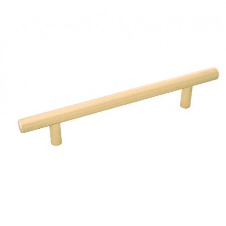 Belwith Keeler B0767 Contemporary Bar Pulls Cabinet Pull, Royal Brass