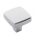 Belwith Keeler B077986 Coventry Square Knob, 1-1/4" x 1-1/4"
