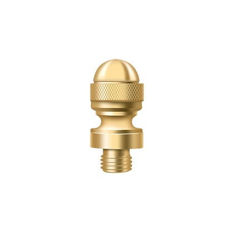 Deltana CAT1-B Accorn Tip Finial, Large, Finish-PVD Polished Brass