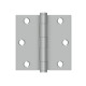 Deltana SS35-R 3-1/2" x 3-1/2" Square Hinge, Residential, Pair