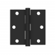 Deltana SS35-R 3-1/2" x 3-1/2" Square Hinge, Residential, Pair