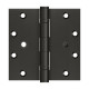 Deltana SS55BBU10B-SEC 5" x 5" Square Hinge, 2BB, Security, Stainless Steel, Oil Rubbed Bronze