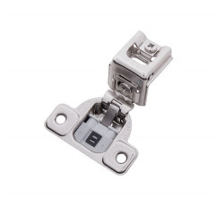 Hickory Hardware HH74719-14 Concealed Self-Closing Cabinet Hinge, Polished Nickel, Pair