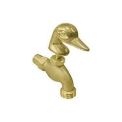 Deltana DHB-SWANHEAD Swan Head Hose Bib, Decorative Bronze