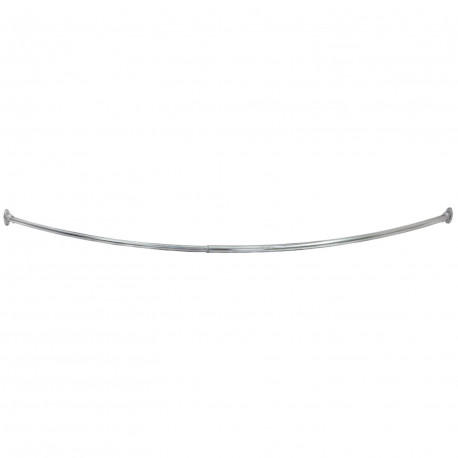 Design House 533604 Adjustable Curved Steel Shower Rod