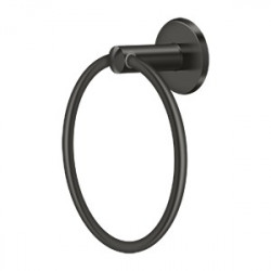 Deltana D2008 D Series, 8" Towel Ring, Solid Brass