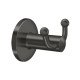 Deltana D2010 D Series, Double Robe Hook, Solid Brass