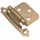 Hickory Hardware P144 Surface Self-Closing Cabinet Hinge, Pair